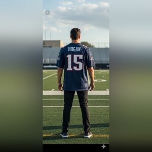 New England Patriots Hogan Number 15 T-shirt Jersey Size XL (EUC)